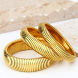 Anastasia Ribbed Bangles