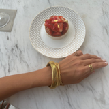Anastasia Ribbed Bangles